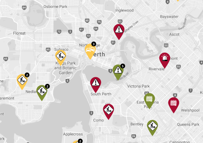 Roadworks & road closures Main Roads Western Australia